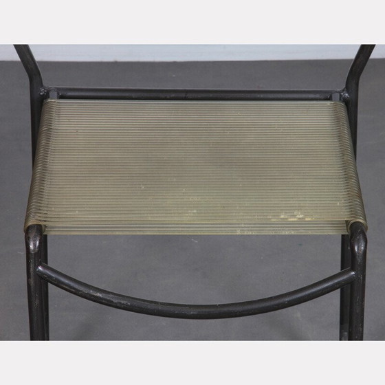 Image 1 of Chaise vintage en métal et scoubidou pour Artelano, 1980