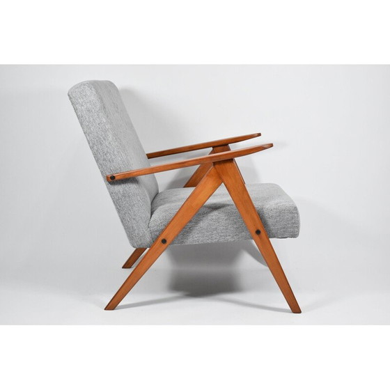 Image 1 of Fauteuil gris vintage VAR 1960