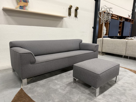 Image 1 of Pode Edit Sofa 3.5 Seater Fabric + Hocker