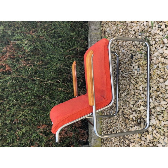 Image 1 of Paire de fauteuils MB Lounge vintage par Marcel Breuer pour Knoll
