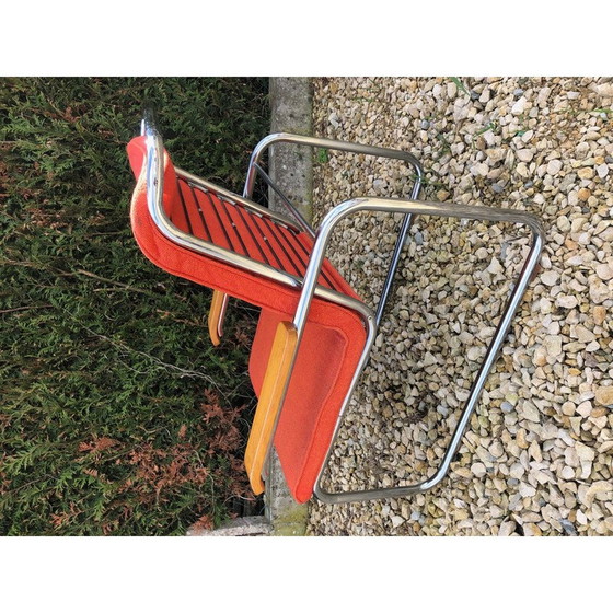 Image 1 of Paire de fauteuils MB Lounge vintage par Marcel Breuer pour Knoll