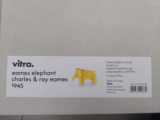 Vitra Eames Elephant Small - Jaune