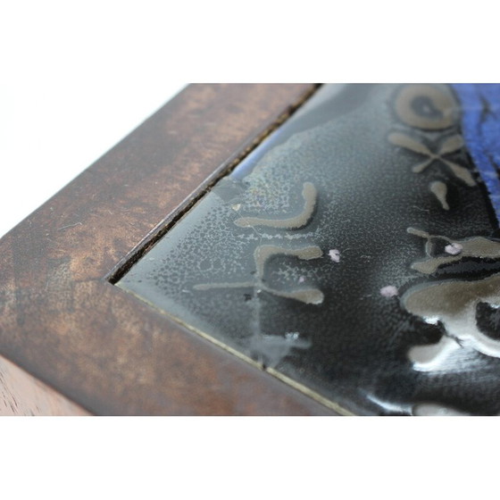 Image 1 of Table basse vintage en carreaux de Mobelintarsia, Danemark années 1960