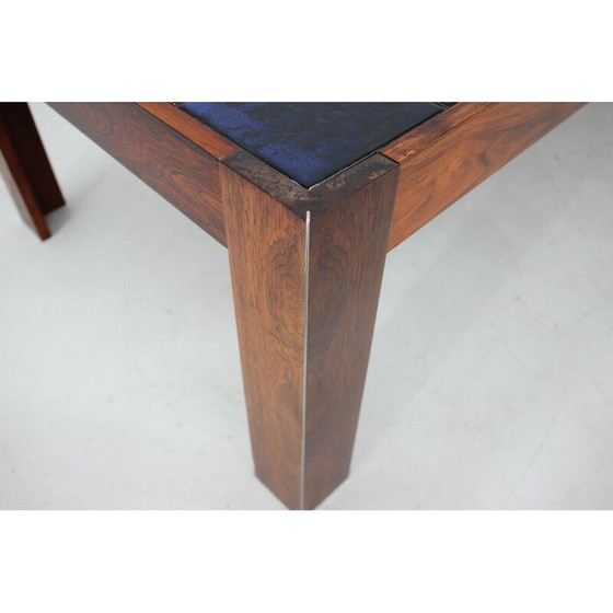 Image 1 of Table basse vintage en carreaux de Mobelintarsia, Danemark années 1960