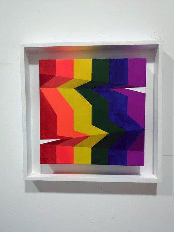 Image 1 of Tableau • Art Cinétique • Love In Color • Alejandro Escalona • 2022