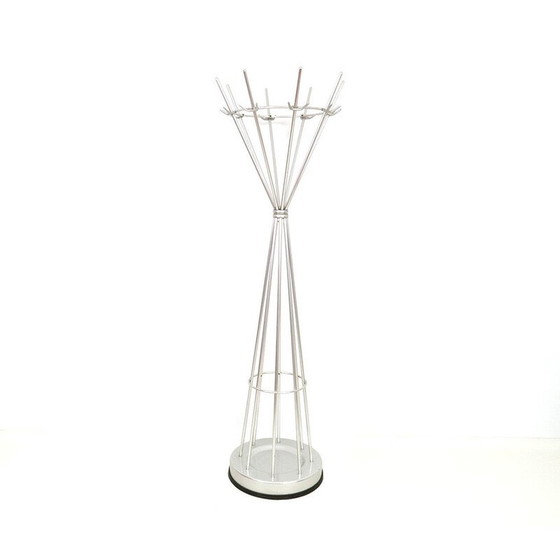 Image 1 of Porte-manteau vintage italien en aluminium