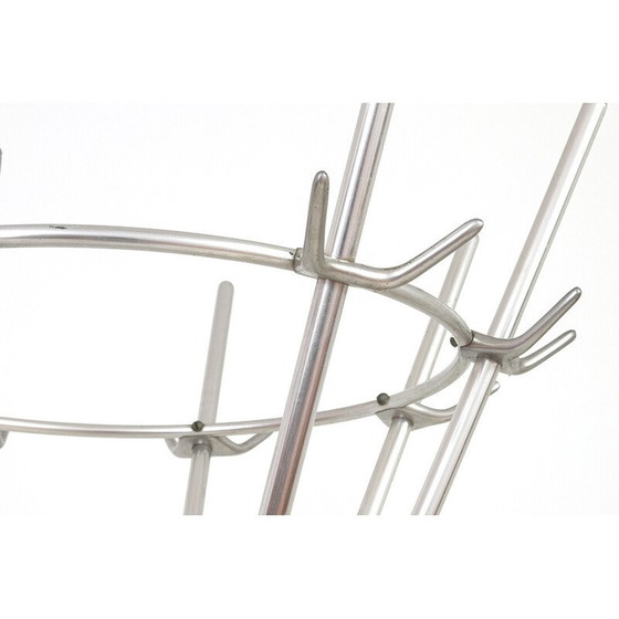 Image 1 of Porte-manteau vintage italien en aluminium