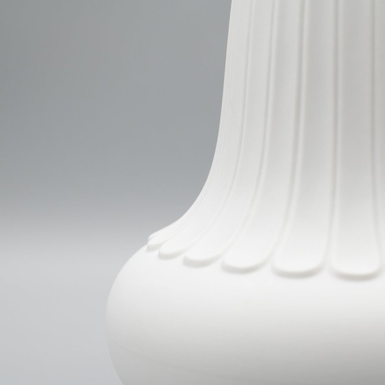 Image 1 of Heinrich Bisque Porcelaine Vase Duo Vintage 60S 70S Design Op-Art Relief