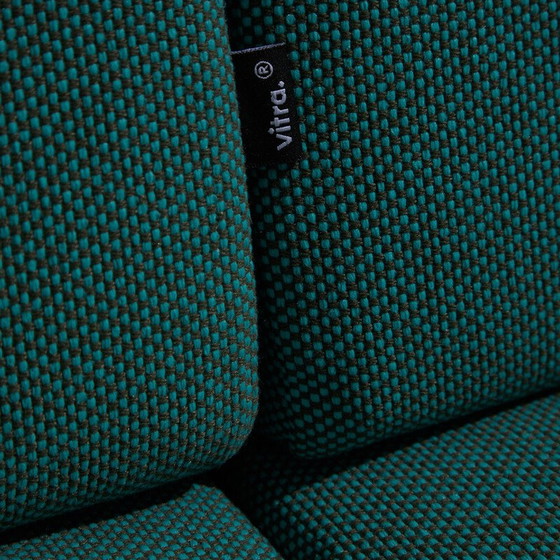 Image 1 of Canapé vintage 3 places "Alcove Xtra High" en tube d'acier chromé par Ronan et Erwan Bouroullec pour Vitra, 2000