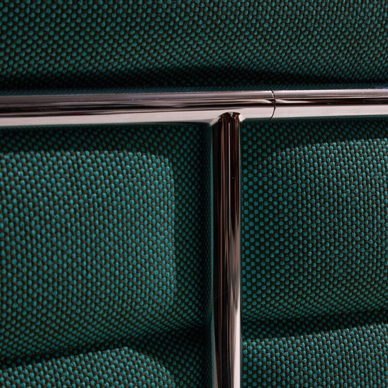 Image 1 of Canapé vintage 3 places "Alcove Xtra High" en tube d'acier chromé par Ronan et Erwan Bouroullec pour Vitra, 2000