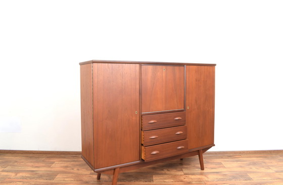 Image 1 of Buffet haut en teck danois du Mid Century, années 1960.