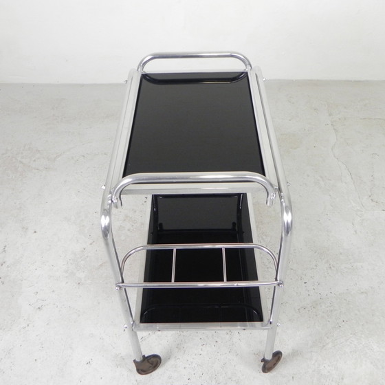 Image 1 of Chariot Art Déco, Chariot de service, années 1930