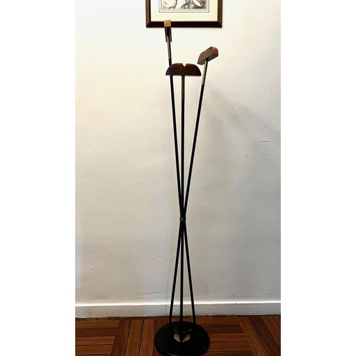 Porte-manteau vintage à 3 branches, 1950