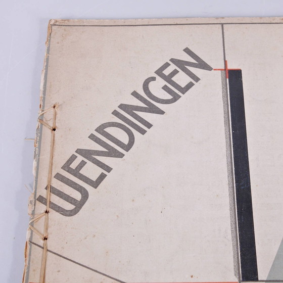 Image 1 of 1921s Wendingen, numéro 11, couverture par El Lissitzky