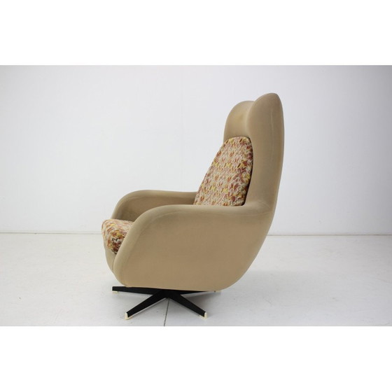 Image 1 of Fauteuil pivotant vintage, Tchécoslovaquie 1970
