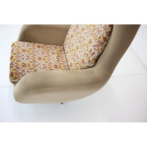 Image 1 of Fauteuil pivotant vintage, Tchécoslovaquie 1970