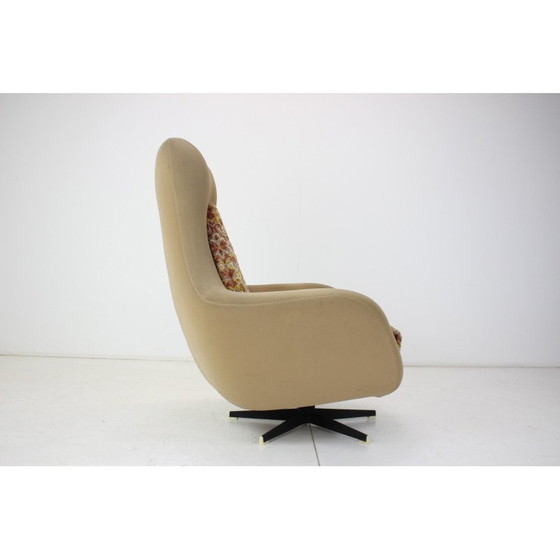 Image 1 of Fauteuil pivotant vintage, Tchécoslovaquie 1970
