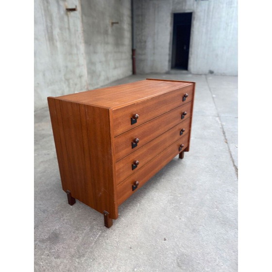 Image 1 of Commode italienne vintage en teck, 1950