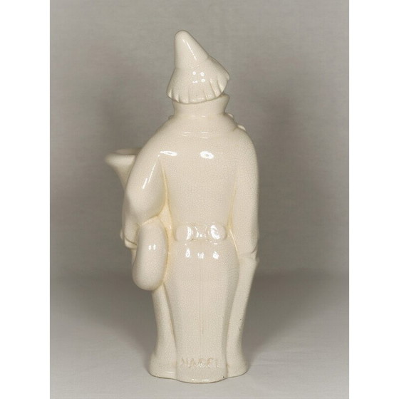 Image 1 of Sculpture de clown en céramique Art Déco par Nagel, 1930