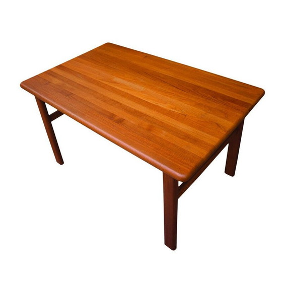 Image 1 of Table de salle à manger vintage en bois, Danemark 1970