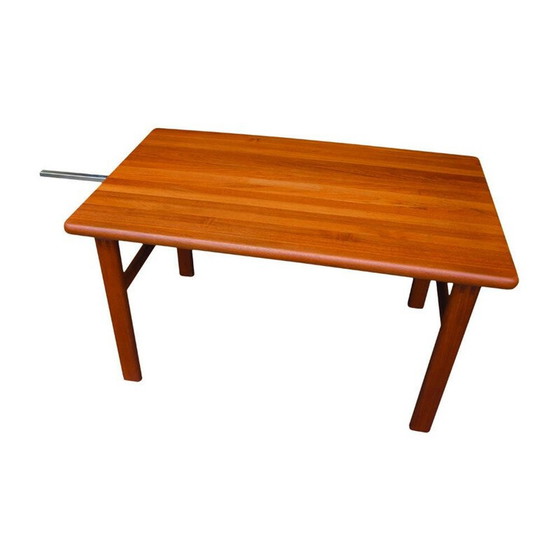 Image 1 of Table de salle à manger vintage en bois, Danemark 1970