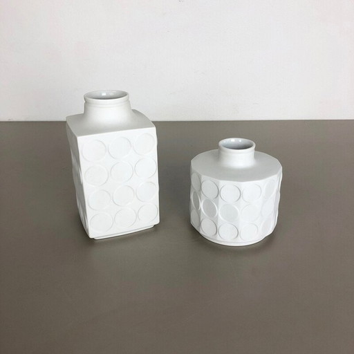 Paire de vases en porcelaine de winterling bavaria, Allemagne 1970