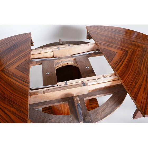 Image 1 of Table à rallonge vintage de Jindrich Halabala, années 1930