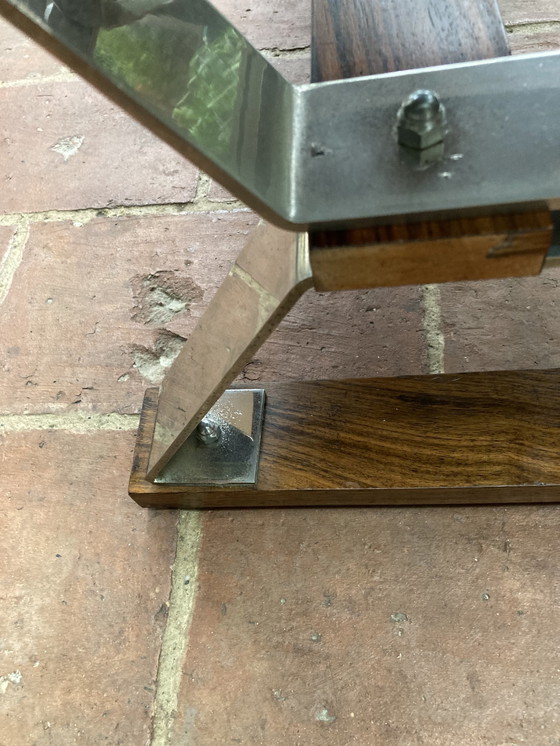 Image 1 of Table À Système, Portefeuille, Design,Placage Teck Années 80