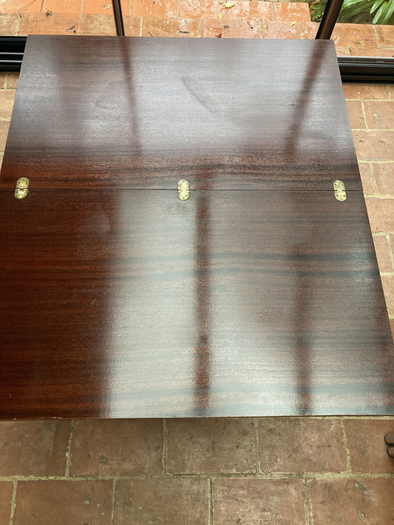 Image 1 of Table À Système, Portefeuille, Design,Placage Teck Années 80