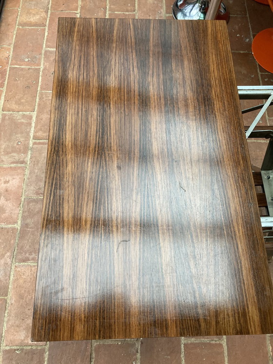 Image 1 of Table À Système, Portefeuille, Design,Placage Teck Années 80