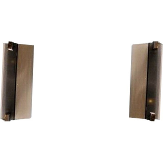 Image 1 of Paire d'appliques vintage Italie