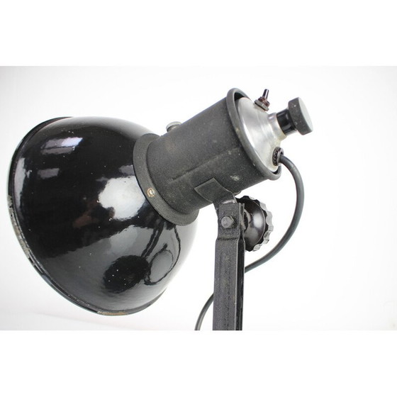 Image 1 of Lampe de table réglable en métal, Tchécoslovaquie 1950s