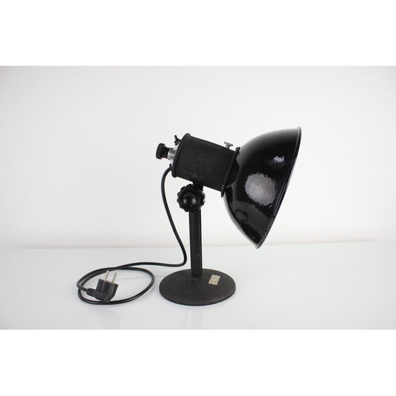 Image 1 of Lampe de table réglable en métal, Tchécoslovaquie 1950s