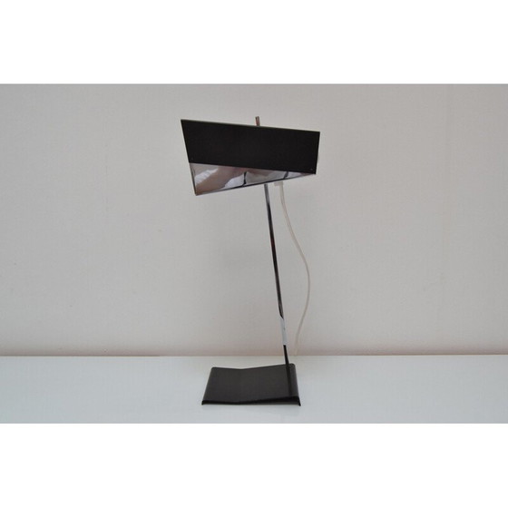 Image 1 of Lampe de table réglable vintage en métal laqué par Josef Hurka pour Napako, Tchécoslovaquie 1960