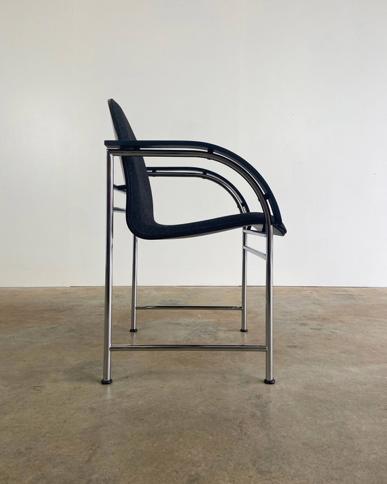 Image 1 of 6X chaises de salle à manger Arco Bk