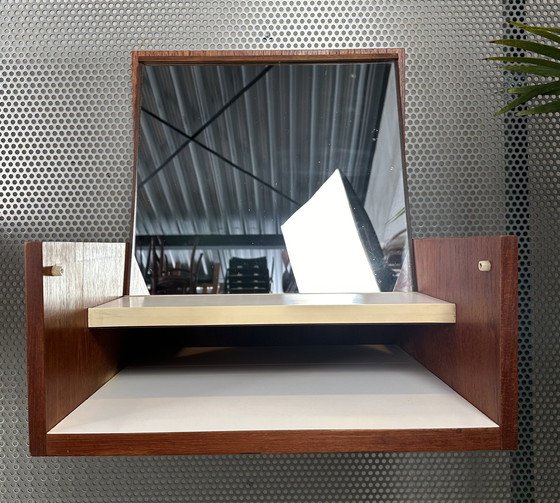 Image 1 of 2X Table de chevet vintage Pastoe + Meuble de toilette - Cees Braakman