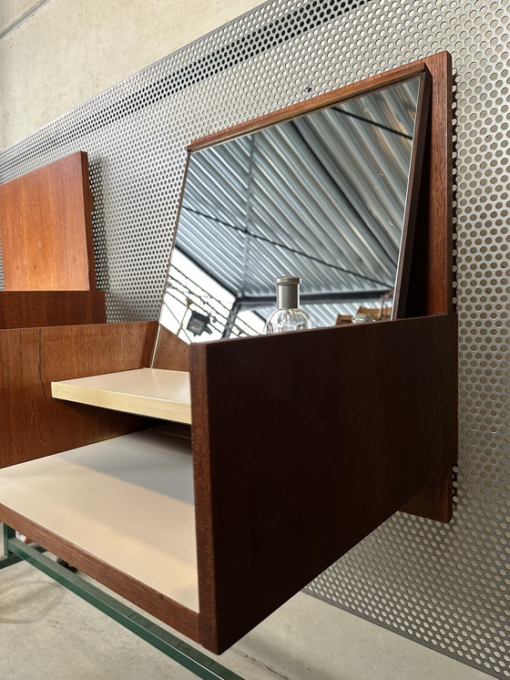 Image 1 of 2X Table de chevet vintage Pastoe + Meuble de toilette - Cees Braakman