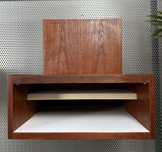 Image 1 of 2X Table de chevet vintage Pastoe + Meuble de toilette - Cees Braakman