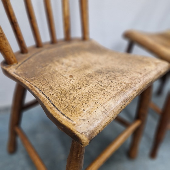 Image 1 of 2 chaises antiques d'avant 1900 Dressboy