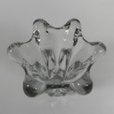 Vase en cristal Art Vannes France, 27 cm de haut, années 1950