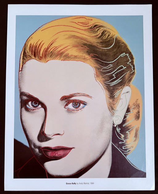 Andy Warhol : "Grace Kelly, 1984". ©2007 Fondation Andy Warhol pour les arts visuels, New York.