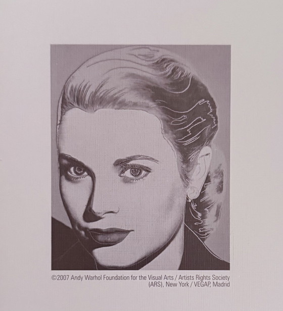 Image 1 of Andy Warhol : "Grace Kelly, 1984". ©2007 Fondation Andy Warhol pour les arts visuels, New York.