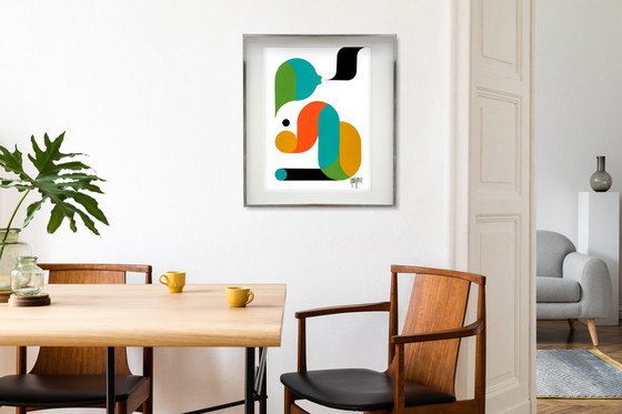 Image 1 of Peinture • Juste Une Idée • Antony Squizzato • Art Contemporain • Neue Constructivism • 2003