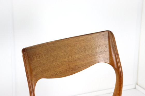 Image 1 of 4X chaises de salle à manger Fristho Vintage Papercord