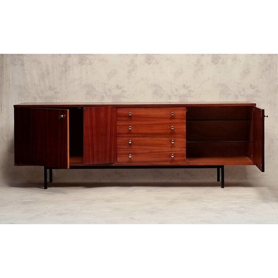 Image 1 of Buffet vintage modèle 324 en bois de rose par Alain Richard pour Meuble TV, France 1950