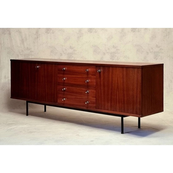 Image 1 of Buffet vintage modèle 324 en bois de rose par Alain Richard pour Meuble TV, France 1950