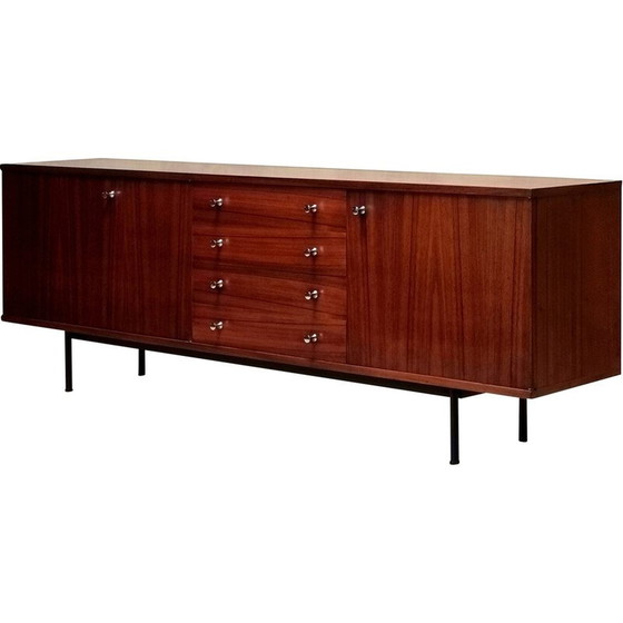 Image 1 of Buffet vintage modèle 324 en bois de rose par Alain Richard pour Meuble TV, France 1950