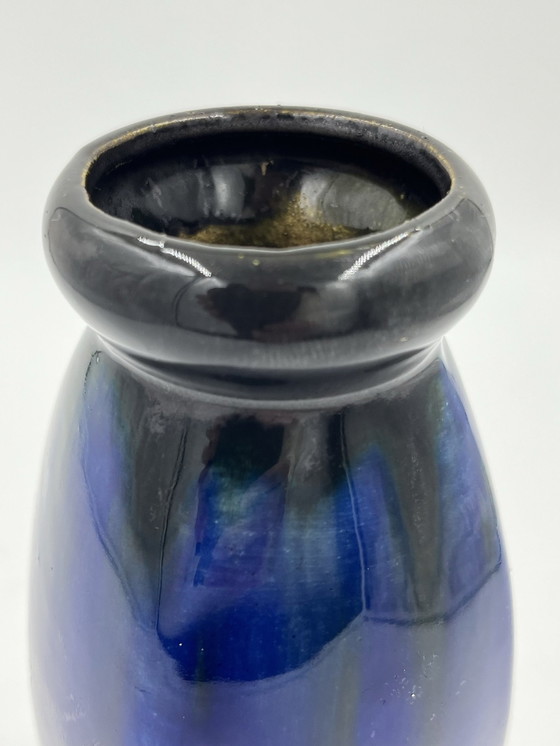 Image 1 of Vase Soliflore En Grès Flamand Art Nouveau