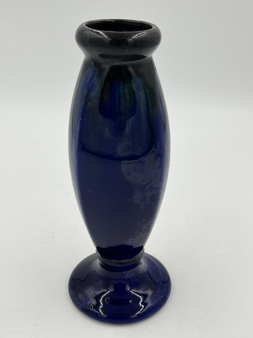 Vase Soliflore En Grès Flamand Art Nouveau