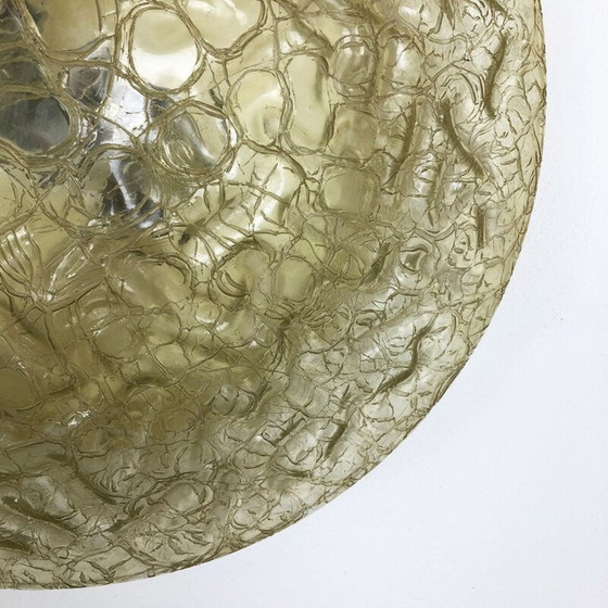 Image 1 of Applique vintage en verre et métal pour Doria Lights, Allemagne 1970